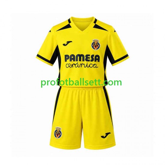 Fotballdrakt Villarreal CF Barn Hjemmekit 2026-2027 Kortermet