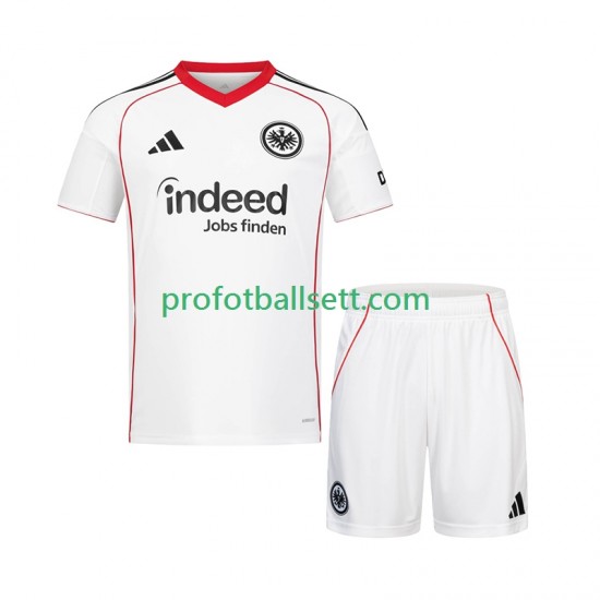 Fotballdrakt Eintracht Frankfurt Barn Bortekit 2025-2026 Kortermet