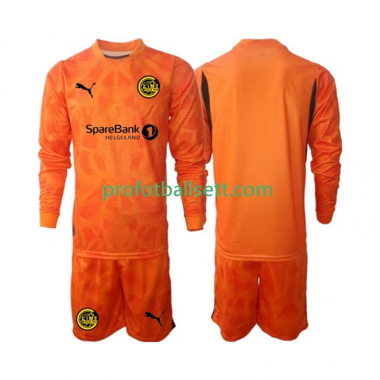 Fotballdrakt FK Bodø/Glimt Keeper Barn Bortekit 2025 Langermet
