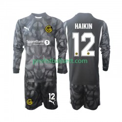 Fotballdrakt FK Bodø/Glimt Keeper Nikita Haikin 12 Barn Hjemmekit 2025 Langermet