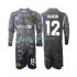 Fotballdrakt FK Bodø/Glimt Keeper Nikita Haikin 12 Barn Hjemmekit 2025 Langermet