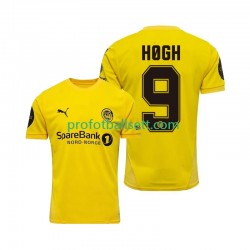 Fotballdrakt FK Bodø/Glimt Kasper Hogh 9 Herre Hjemmekit 2025 Kortermet