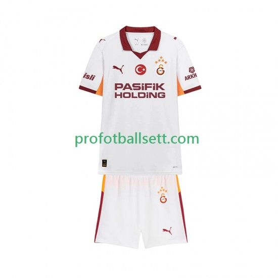 Fotballdrakt Galatasaray Barn Bortekit 2025-2026 Kortermet