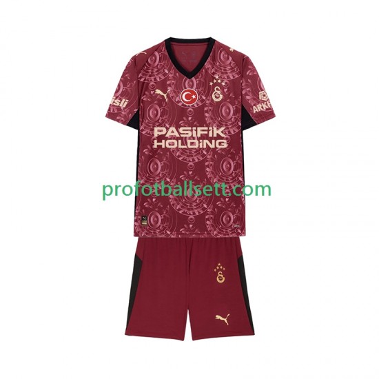 Fotballdrakt Galatasaray Barn Tredjekit 2025-2026 Kortermet