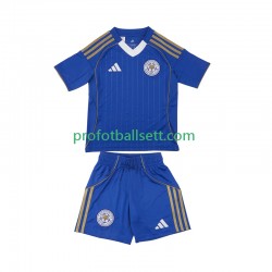 Fotballdrakt Leicester City Barn Hjemmekit 2025-2026 Kortermet