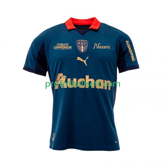 Fotballdrakt RC Lens Sainte-Barbe Herre Fjerdekit 2025-2026 Kortermet