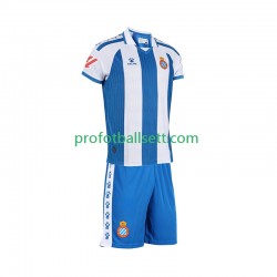 Fotballdrakt RCD Espanyol Barn Hjemmekit 2025-2026 Kortermet