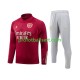 Arsenal 2023-2024 Rød Trenings Collegegenser Set