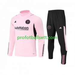 Inter Miami 2023-2024 Rosa Trenings Collegegenser Set
