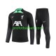 Liverpool 2023-2024 Svart Trenings Collegegenser Set