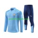 Manchester City 2023-2024 Blå Trenings Collegegenser Set