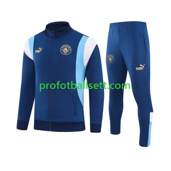 Manchester City 2023-2024 Blå Treningsdress