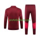 Manchester Utd 2023-2024 Rød Trenings Collegegenser Set