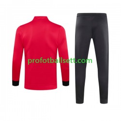 Manchester Utd 2023-2024 Rød Treningsdress