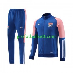 Olympique Lyonnais 2023-2024 Blå Treningsdress