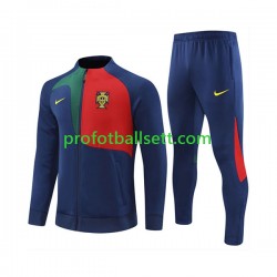 Portugal 2023-2024 Blå Rød Treningsdress