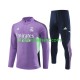Real Madrid 2023-2024 Lilla Trenings Collegegenser Set