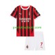 Fotballdrakt AC Milan Alvaro Morata 7 Barn Hjemmekit 2024-2025 Kortermet