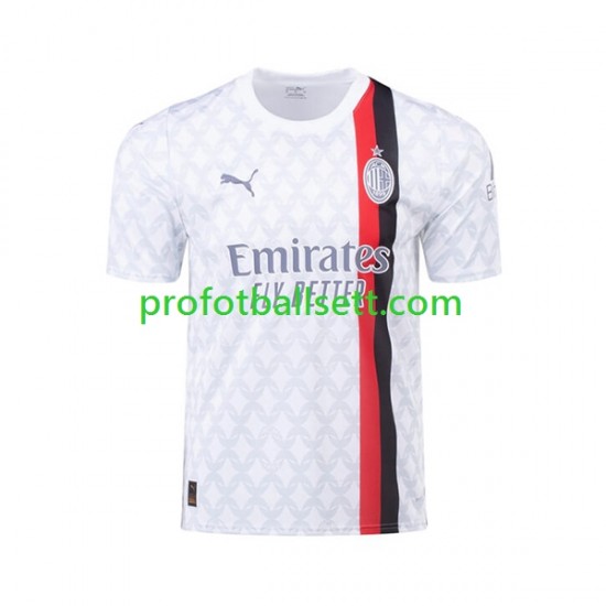 Fotballdrakt AC Milan Herre Bortekit 2023-2024 Kortermet