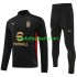 AC Milan 2024-2025 Svart Trenings Collegegenser Set