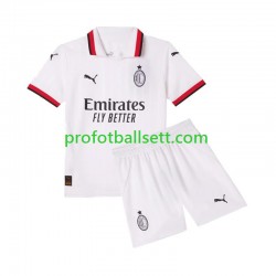 Fotballdrakt AC Milan Barn Bortekit 2024-2025 Kortermet