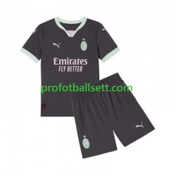 Fotballdrakt AC Milan Barn Tredjekit 2024-2025 Kortermet