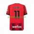 Fotballdrakt AC Milan Christian Pulisic 11 Herre Hjemmekit 2023-2024 Kortermet