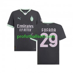 Fotballdrakt AC Milan Fofana 29 Herre Tredjekit 2024-2025 Kortermet