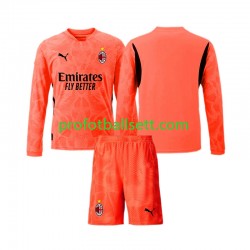 Fotballdrakt AC Milan Keeper Barn Fjerdekit 2024-2025 Langermet