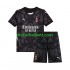 Fotballdrakt AC Milan Keeper Barn Hjemmekit 2024-2025 Svart Kortermet