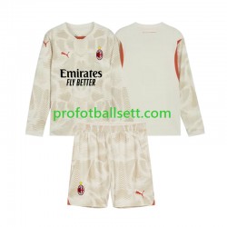 Fotballdrakt AC Milan Keeper Barn Tredjekit 2024-2025 Langermet