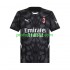 Fotballdrakt AC Milan Keeper Herre Hjemmekit 2024-2025 Svart Kortermet