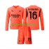 Fotballdrakt AC Milan Keeper Mike Maignan 16 Barn Fjerdekit 2024-2025 Langermet