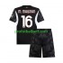Fotballdrakt AC Milan Keeper Mike Maignan 16 Barn Hjemmekit 2024-2025 Svart Kortermet