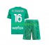 Fotballdrakt AC Milan Keeper Mike Maignan 16 Barn Hjemmekit 2023-2024 Kortermet