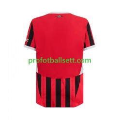 Fotballdrakt AC Milan Herre Hjemmekit 2024-2025 Kortermet