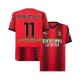 Fotballdrakt AC Milan Ibrahimovic 11 Herre Hjemmekit 2023-2024 Kortermet