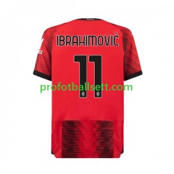 Fotballdrakt AC Milan Ibrahimovic 11 Herre Hjemmekit 2023-2024 Kortermet