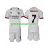 Fotballdrakt AC Milan Morata 7 Barn Bortekit 2024-2025 Kortermet
