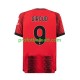 Fotballdrakt AC Milan Olivier Giroud 9 Herre Hjemmekit 2023-2024 Kortermet