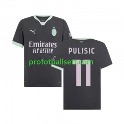 Fotballdrakt AC Milan Pulisic 11 Herre Tredjekit 2024-2025 Kortermet