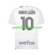 Fotballdrakt AC Milan Rafael Leao 10 Herre Bortekit 2023-2024 Kortermet