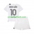 Fotballdrakt AC Milan Rafael Leao 10 Barn Bortekit 2023-2024 Kortermet