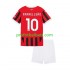 Fotballdrakt AC Milan Rafael Leao 10 Barn Hjemmekit 2024-2025 Kortermet