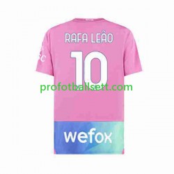 Fotballdrakt AC Milan Rafael Leao 10 Herre Tredjekit 2023-2024 Kortermet