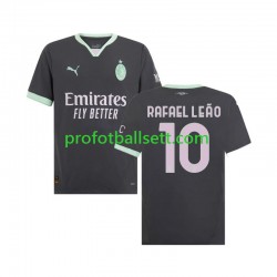 Fotballdrakt AC Milan Rafael Leao 10 Herre Tredjekit 2024-2025 Kortermet