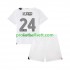 Fotballdrakt AC Milan Simon Kjaer 24 Barn Bortekit 2023-2024 Kortermet
