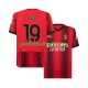 Fotballdrakt AC Milan Theo Hernandez 19 Herre Hjemmekit 2023-2024 Kortermet