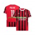 Fotballdrakt AC Milan UCL Font PULISIC 11 Herre Hjemmekit 2024-2025 Kortermet