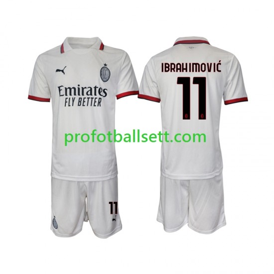 Fotballdrakt AC Milan ibrahimovic 11 Barn Bortekit 2024-2025 Kortermet